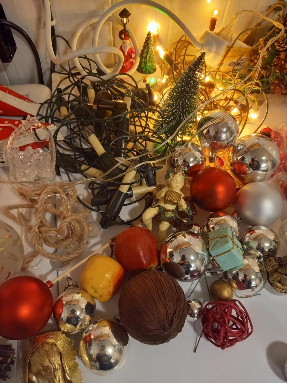 Kerstversiering en spulletjes