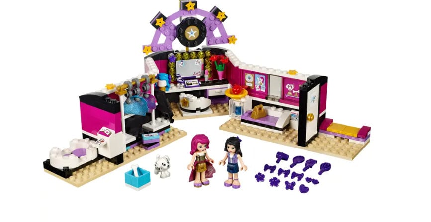 Lego Friends: Popster Kleedkamer 41104