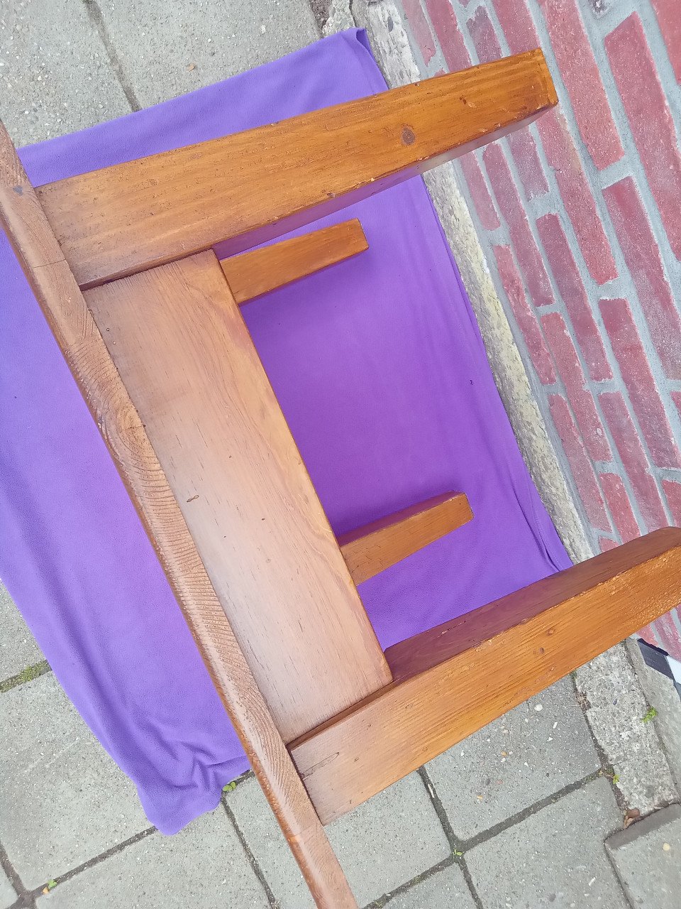 Salontafel hout, vintage