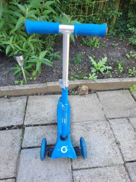 Step voor een jongen