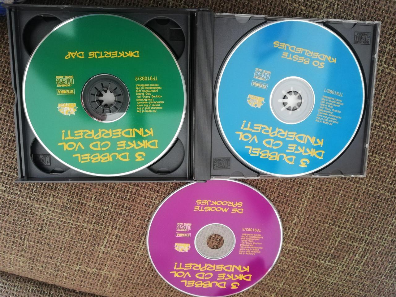 3 dubbel dikke CD vol kinderpret!