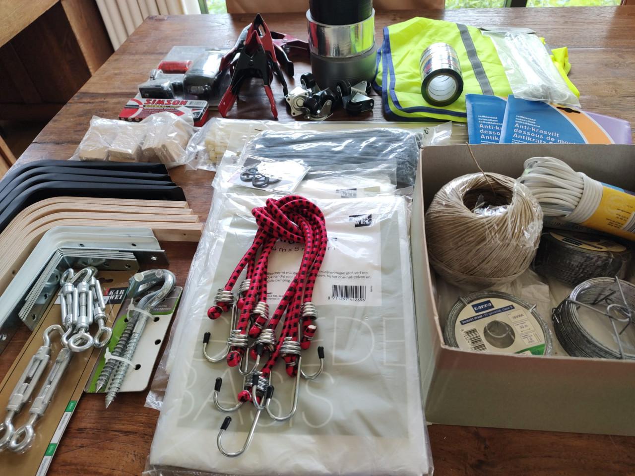 Gereedschap en materialen