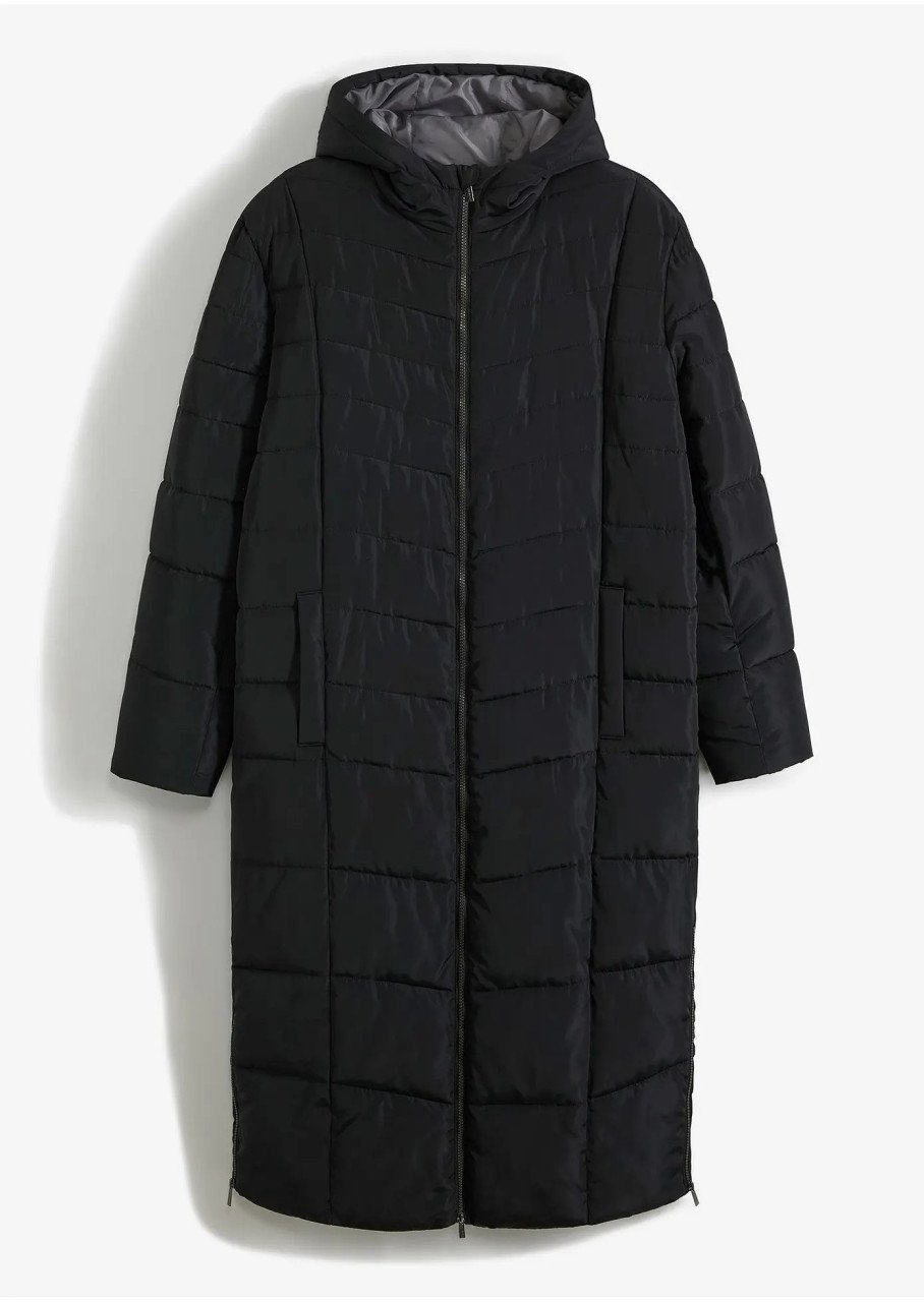 Steppmantel Schwarz bij BonPrix