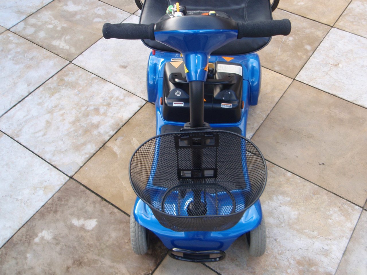 Opvouwbare Sterling 4wiel scootmobiel met afneembaar accupakket
