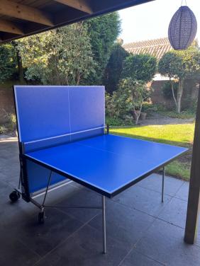 Tafeltennistafel & hoes