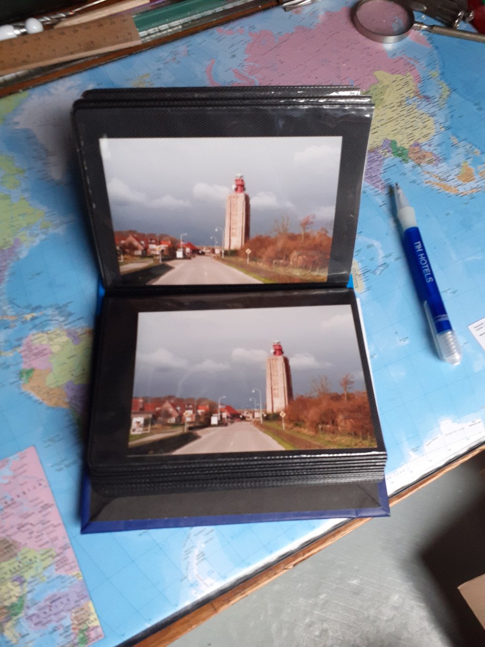 88 Vuurtorens - 10x15 cm in foto insteek map