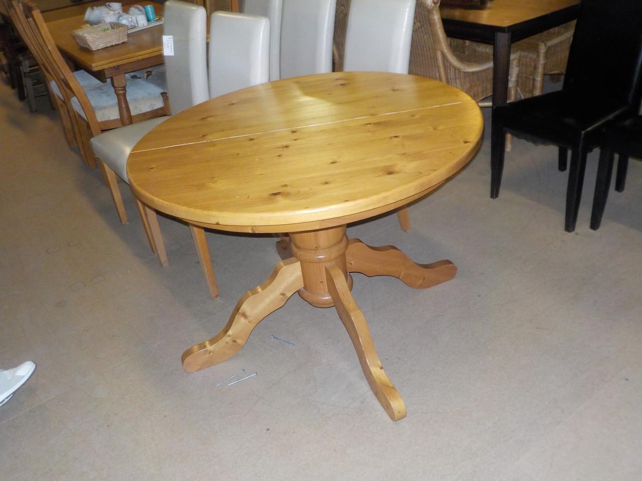 Massief grenen verlengbare eettafel 110 x 110 verlengbaar 150 x 110 cm