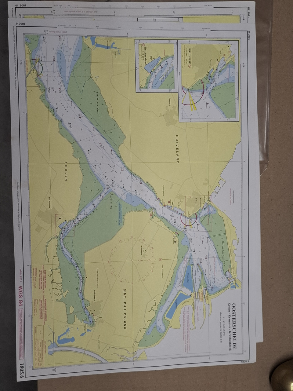 Waterkaarten van de provincie Zeeland