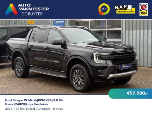 Ford Ranger - Wildtrak 3.0 V6 Diesel 240PK