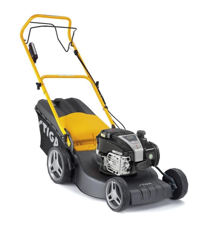 STIGA Loop- en zitmaaier bij Mabelis Tuinmachines