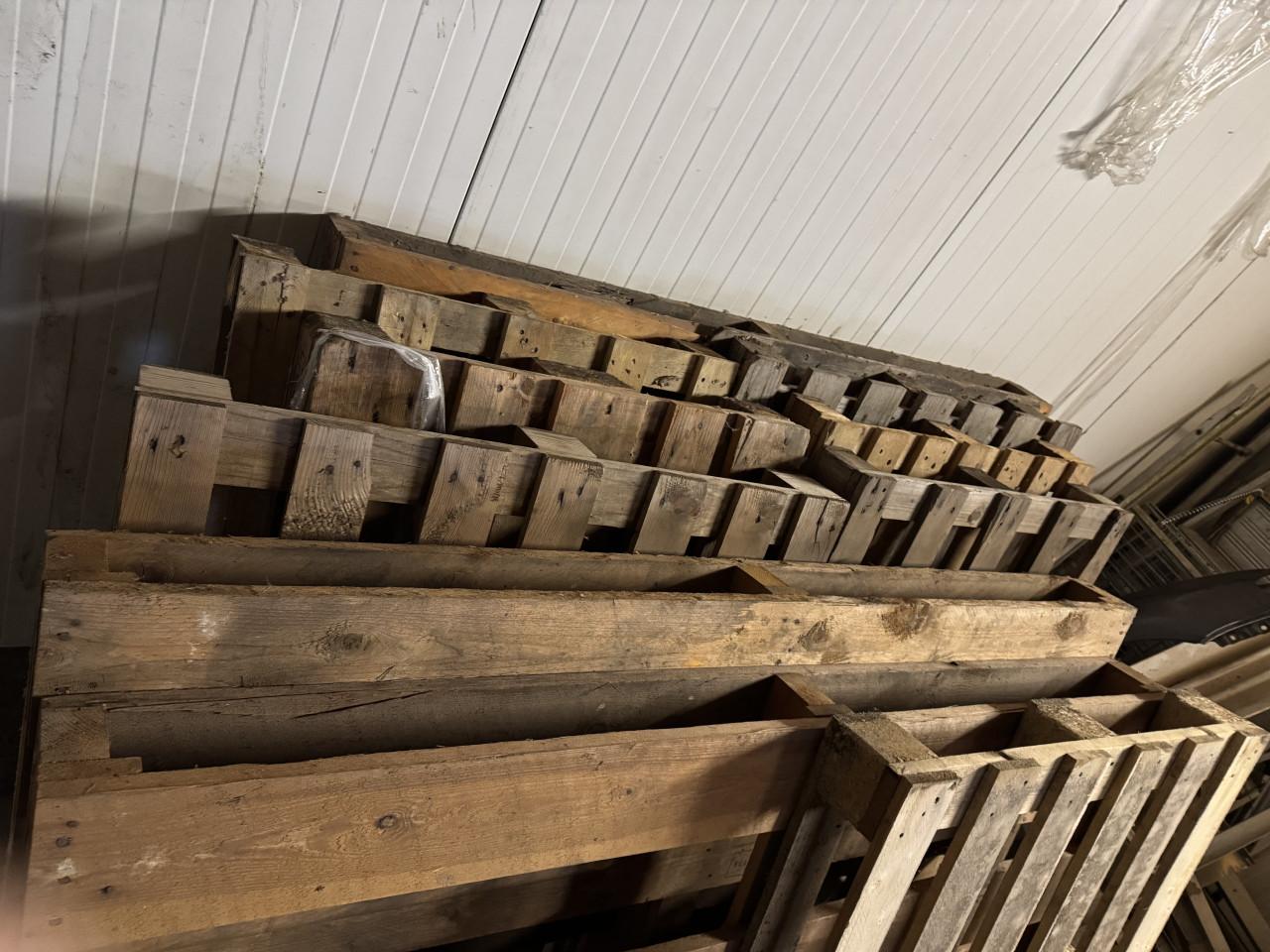 Paletten gratis op te halen