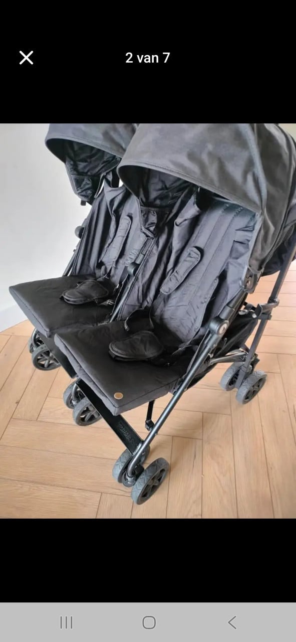 Dubbele wandelwagen