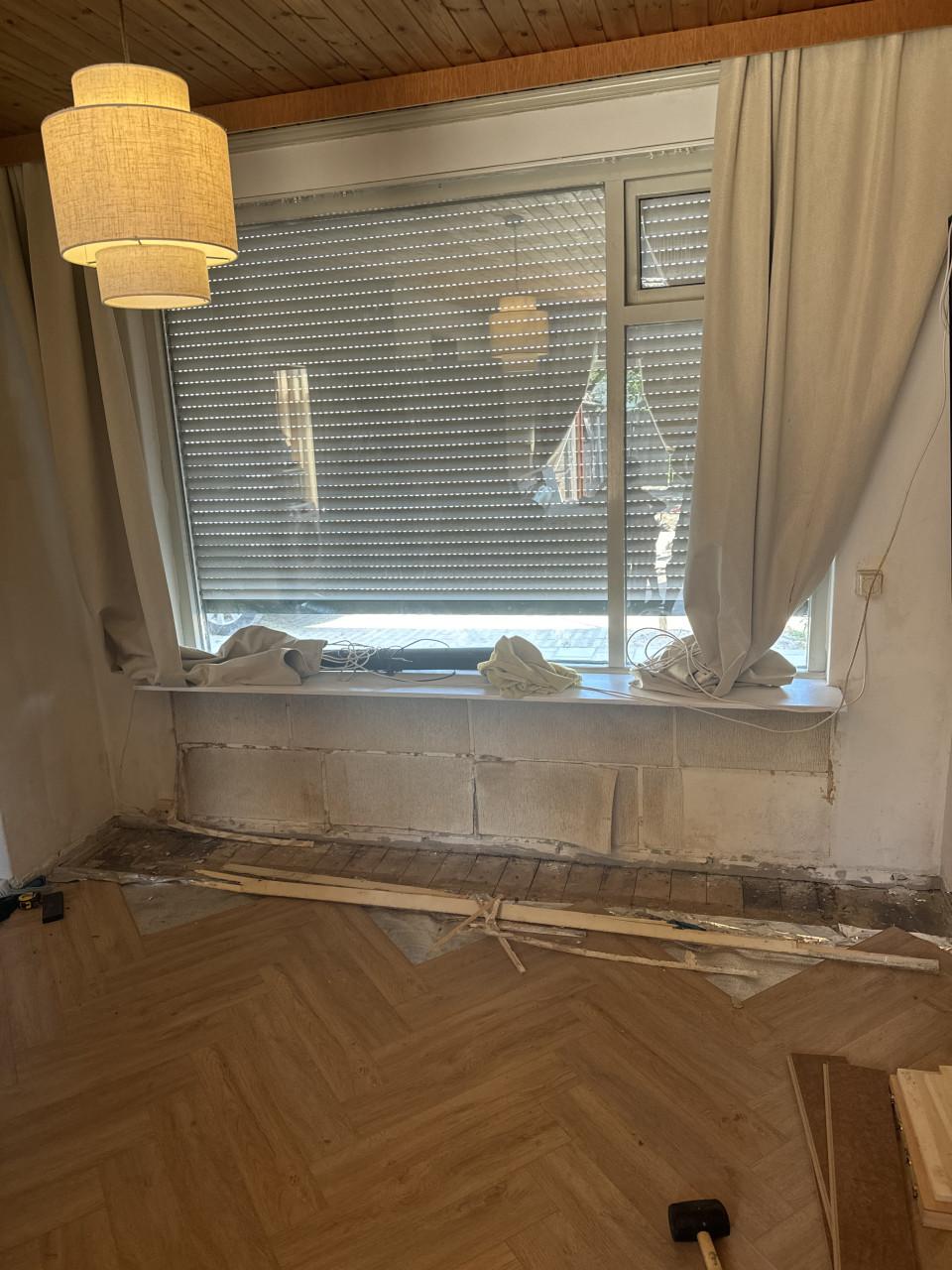 Professionele laminaat- en visgraatlegger