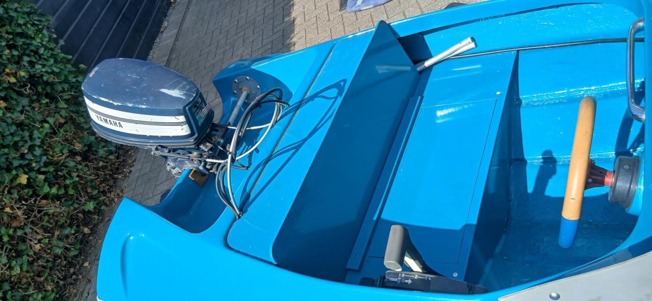 Spitfire speedboot met 4 pk yamaha