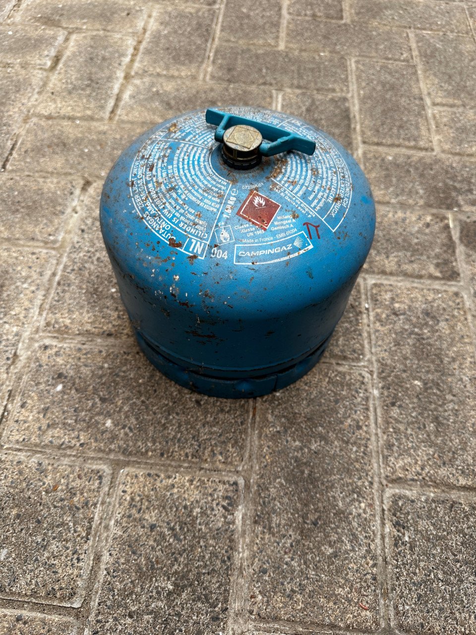Camping gaz gastank