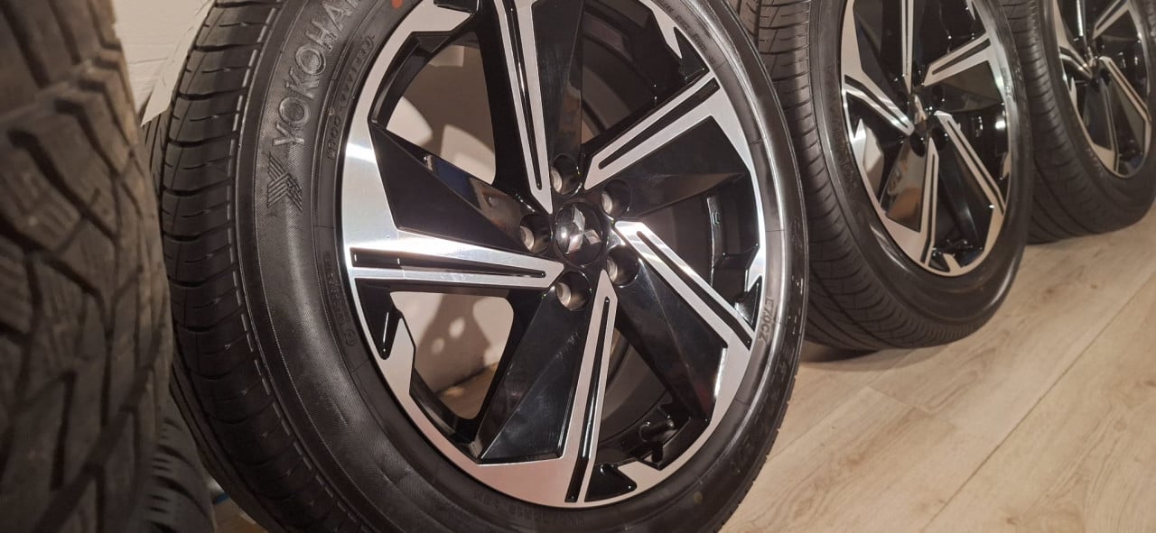 18” Mitsubishi Outlander, ASX, Eclipse Cross Velgen + Banden