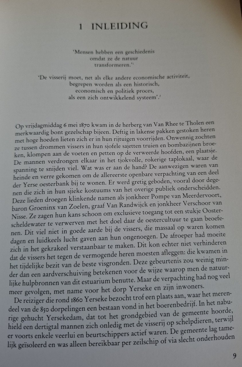 Elk vist op zijn tij, Yerseke 1870 – 1914