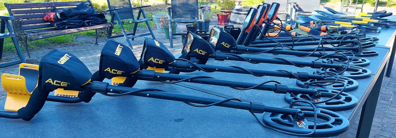 Metaaldetectie workshops op boomgaarden, akkers en weilanden