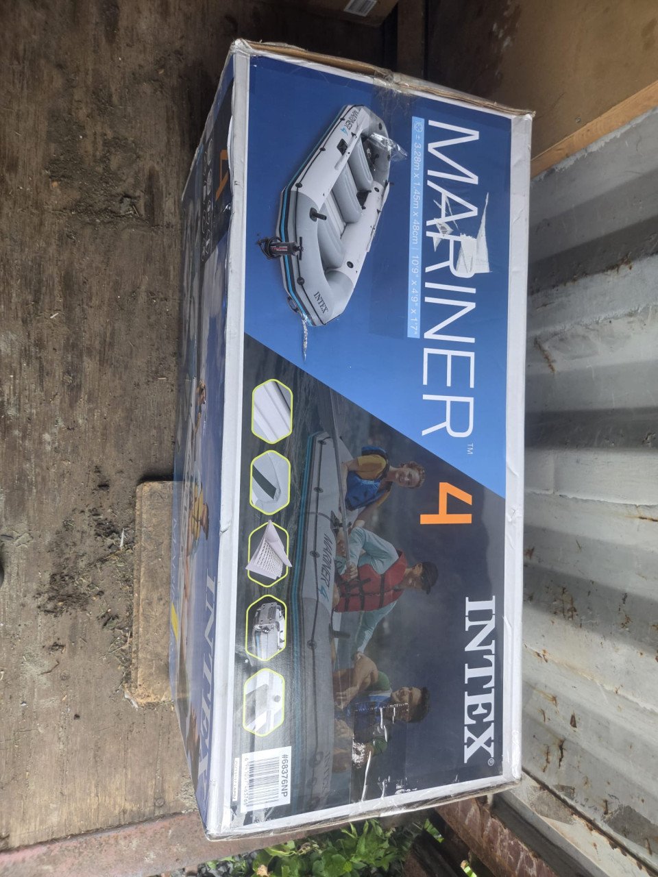 Intex Mariner 4 Set - Opblaasboot 4-persoons
