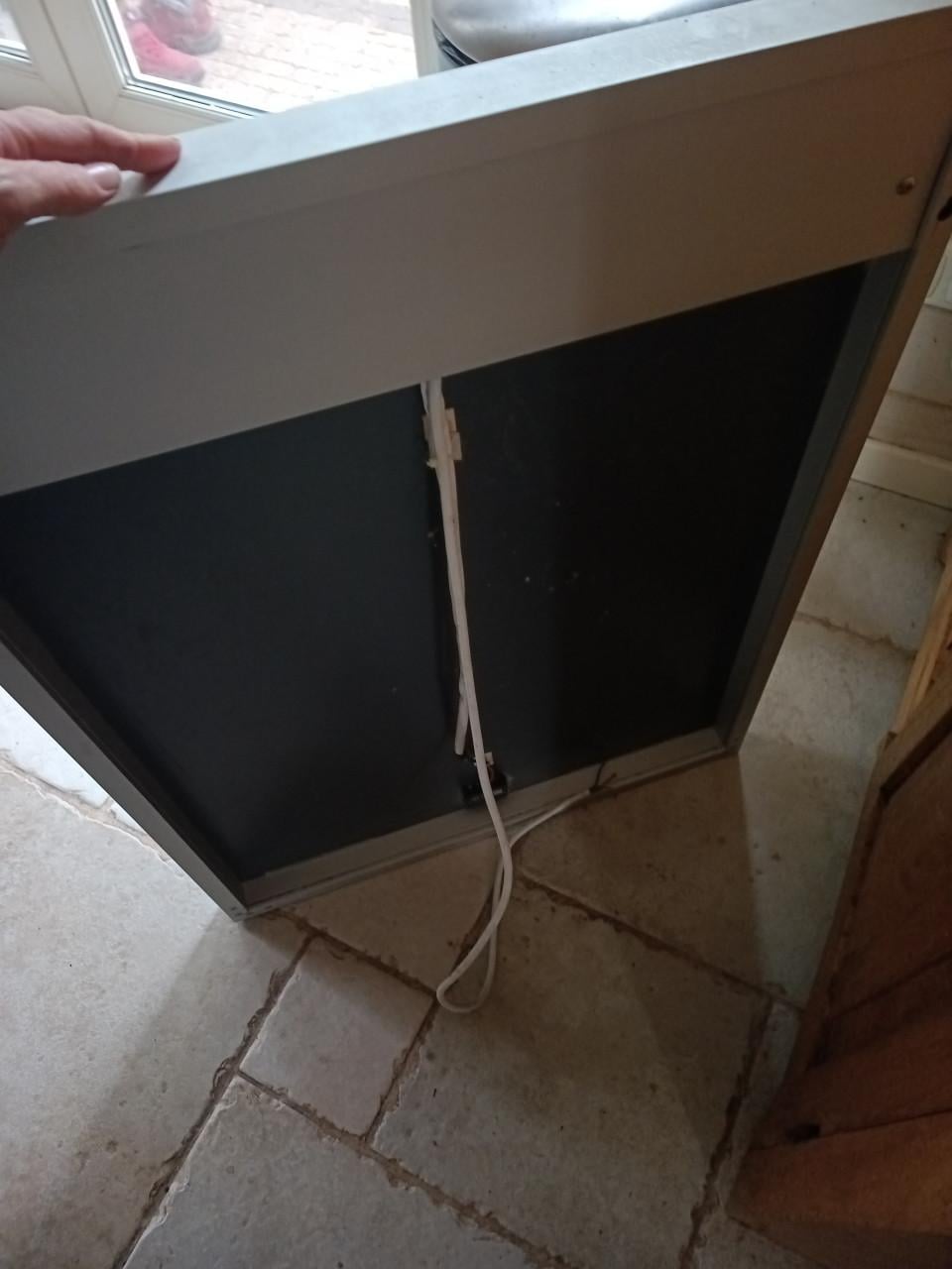 Spiegel met verlichting gratis