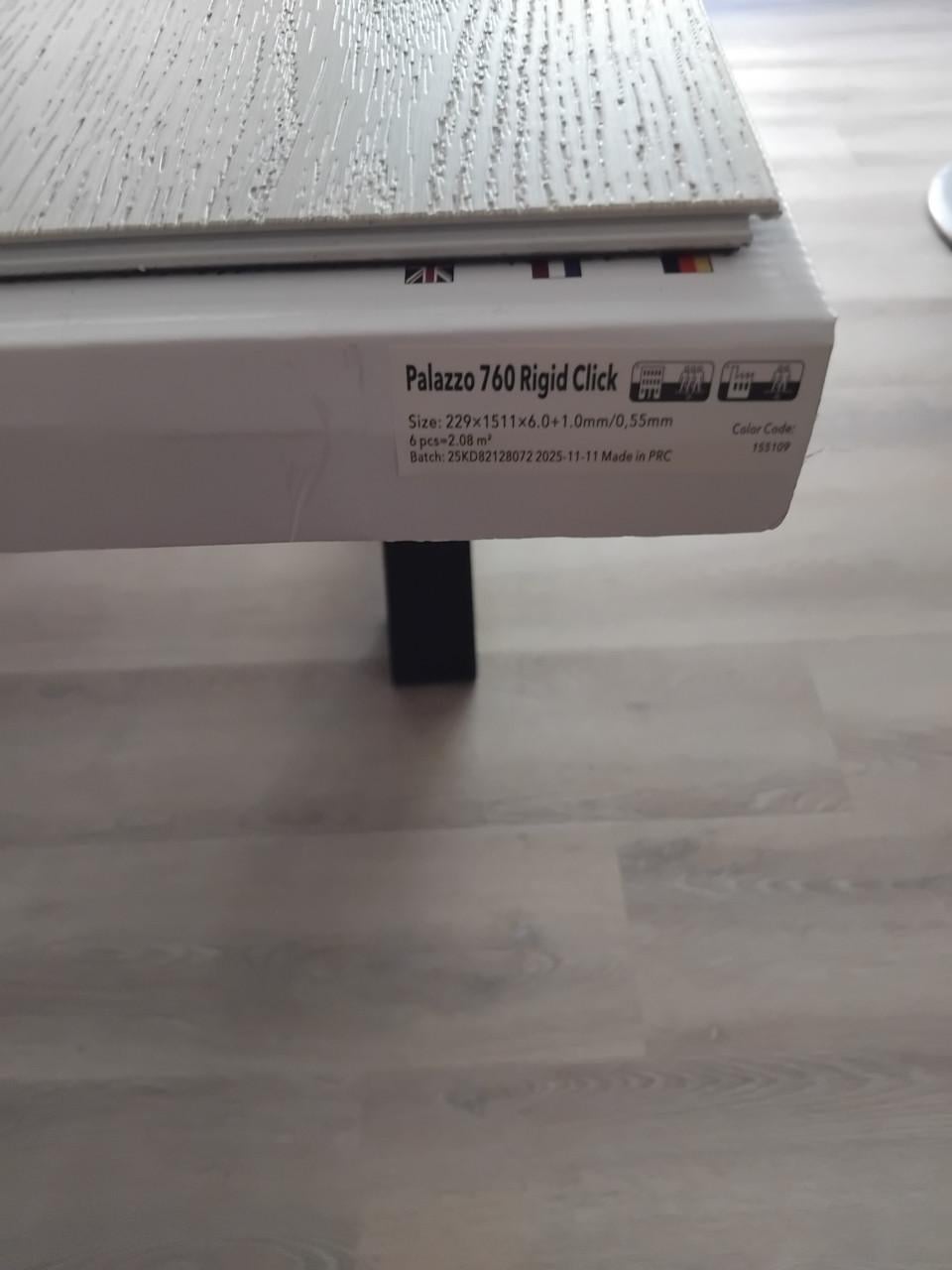 Click pvc met ondervloer