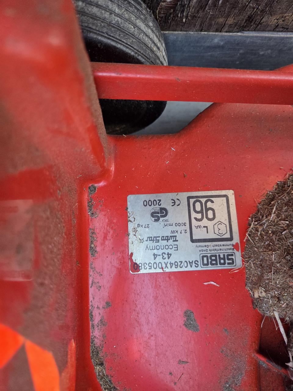 Te koop : Sabo 43-4 benzine maaier.