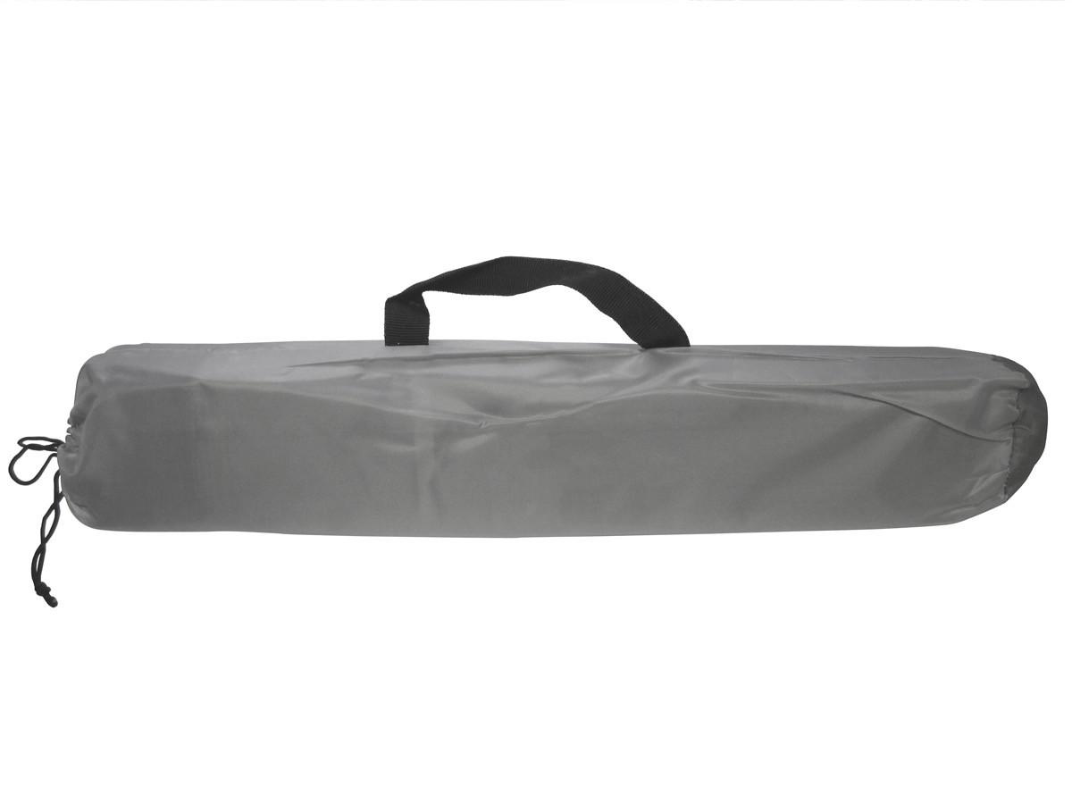 Bo-Camp windscherm Solid / Dennis met raam antraciet/grijs