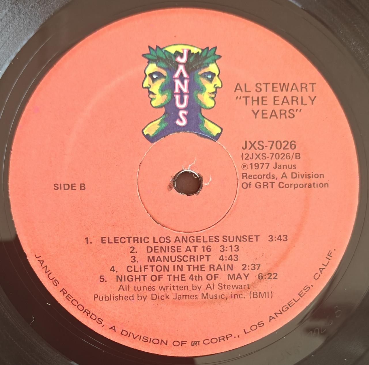 Te Koop LP Al Stewart - The Early Years uit 1977