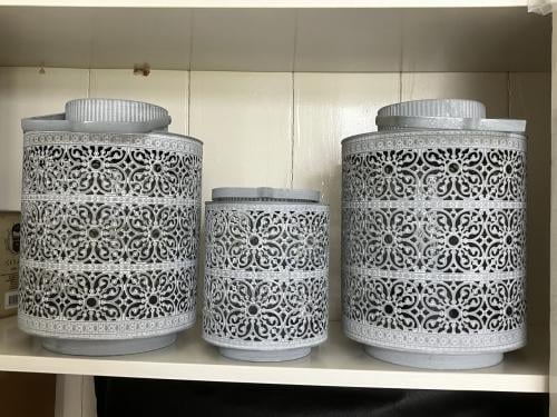 3 Lantaarn/ Windlichten