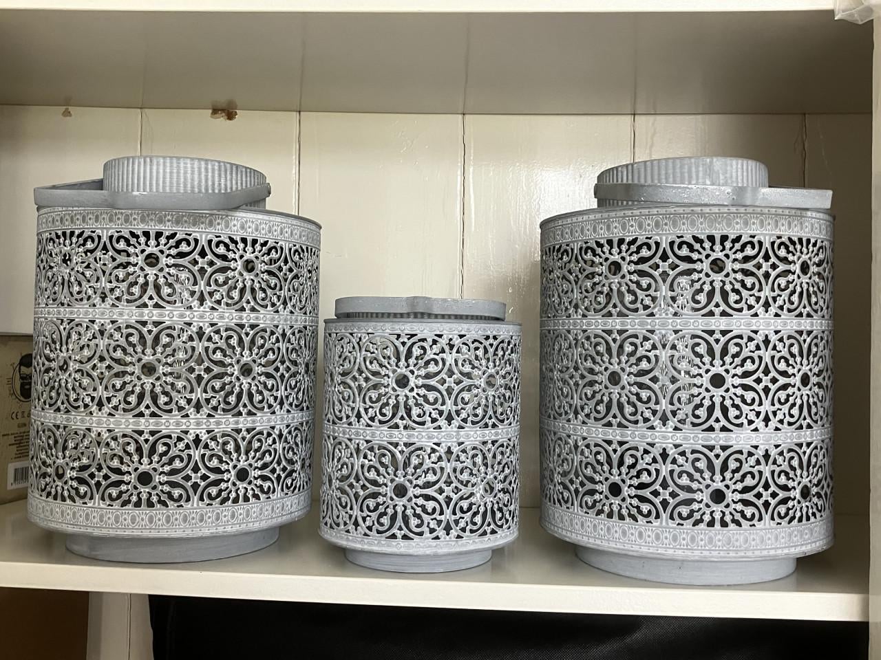 3 Lantaarn/ Windlichten