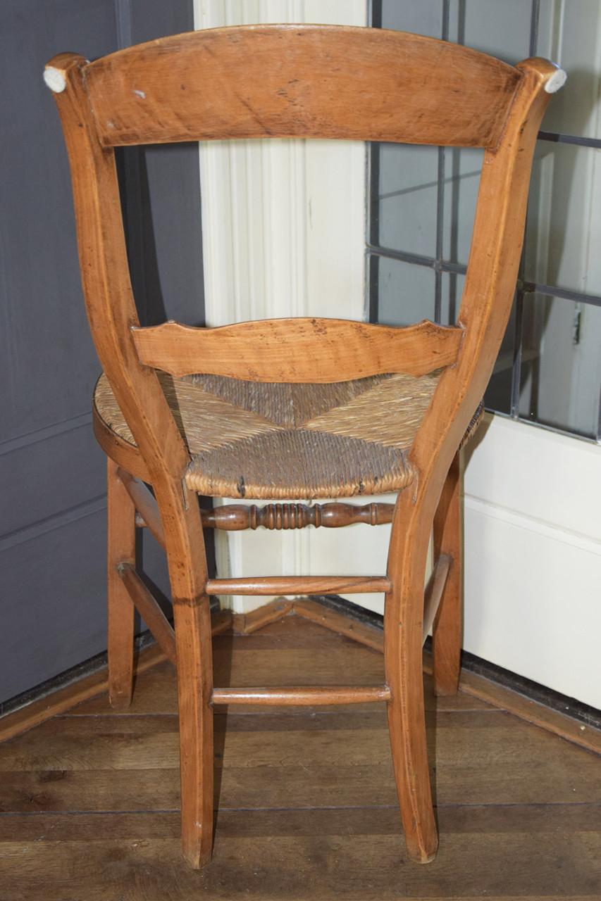 Antieke oud Hollandse keuken stoel *~* Nostalgisch