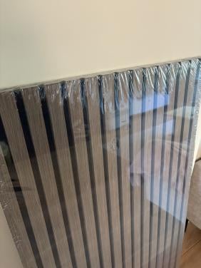 Akoestische wandpanelen notenhout