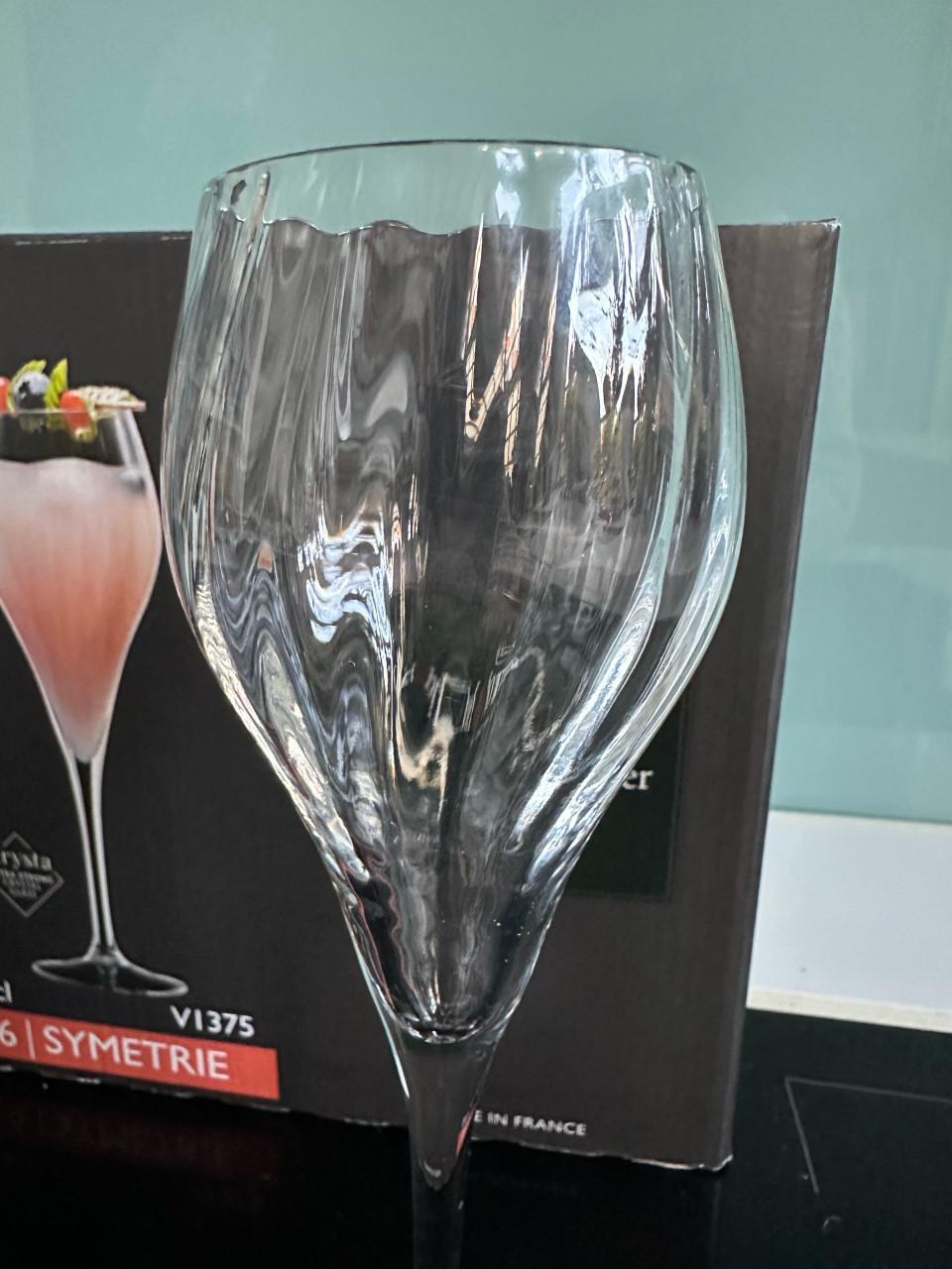 6 nieuwe champagneglazen