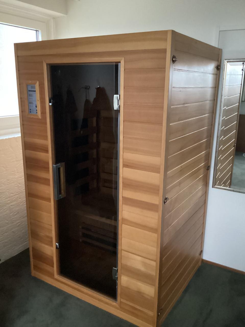 Infra rood sauna 2 persoons bxdxh : 120x100x190 cm