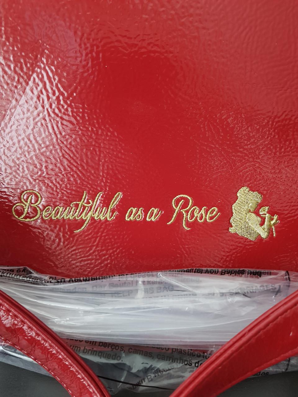 Disney Belle en Het Beest rozen tas