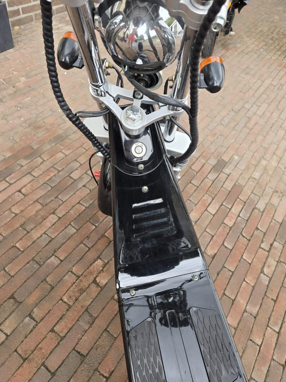 Citycoco electrische scooters geel kenteken als set te koop