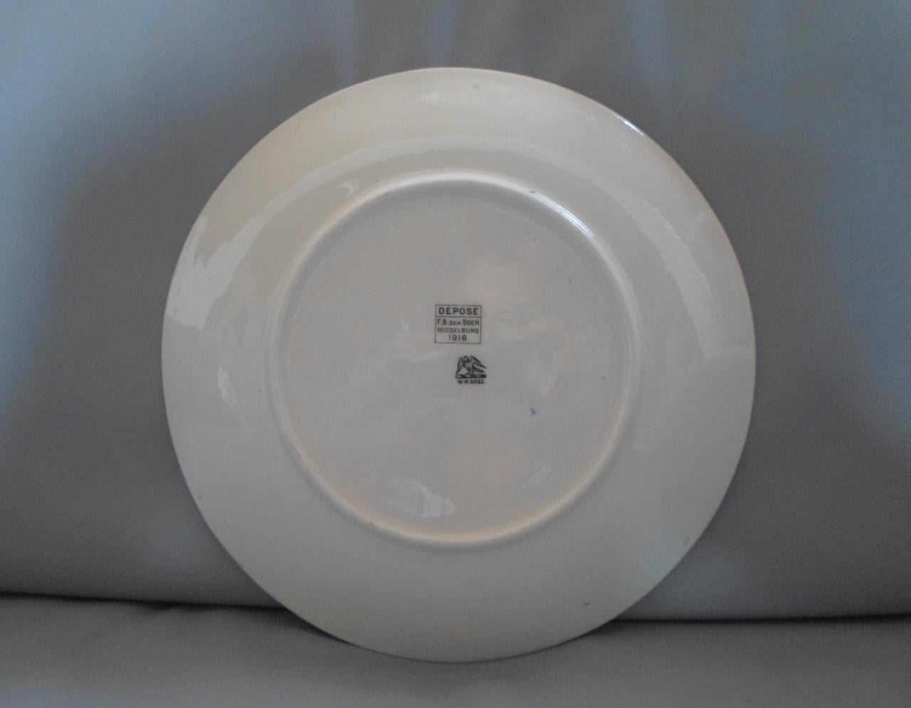 Goss WWI Allied Commemorative Plate 1916