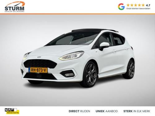 Ford Fiesta 1.0 ecoboost st-line nl-auto, panoramadak + véél opties!