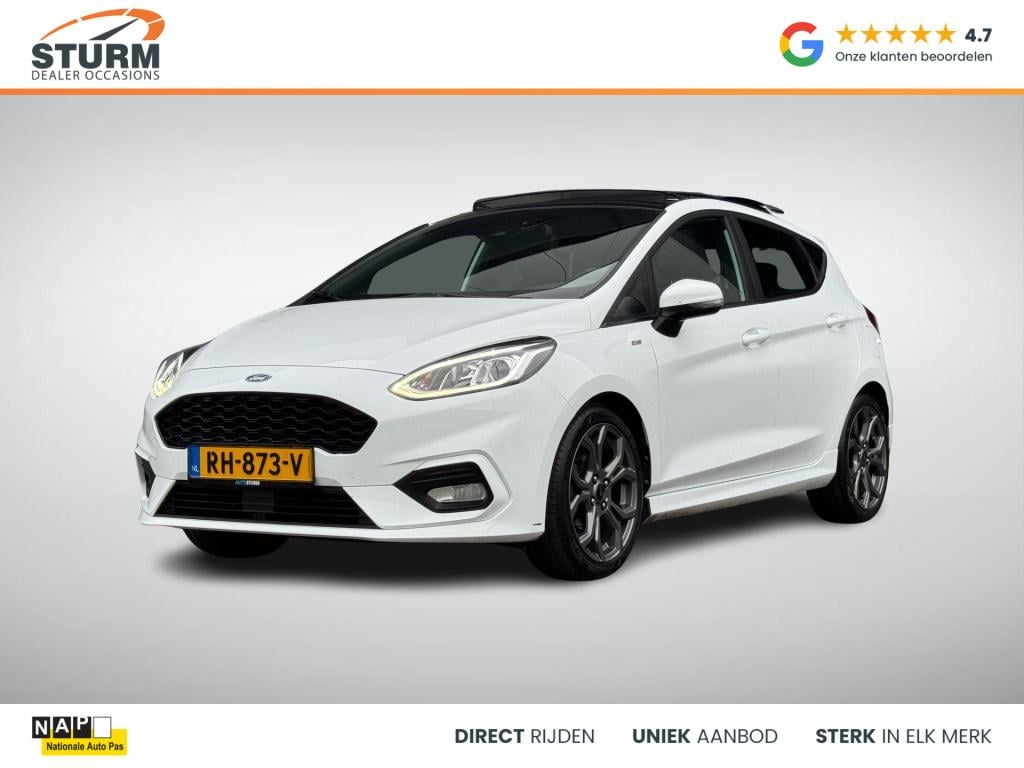 Ford Fiesta 1.0 ecoboost st-line nl-auto, panoramadak + véél opties!