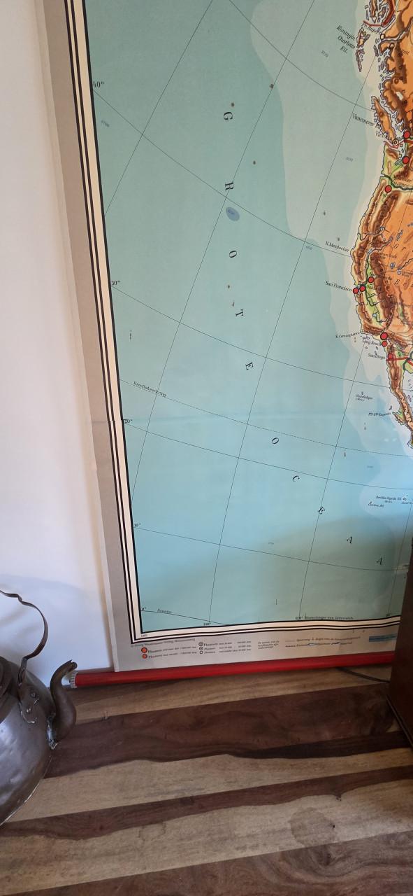 Westermann wandkaart noord-amerika