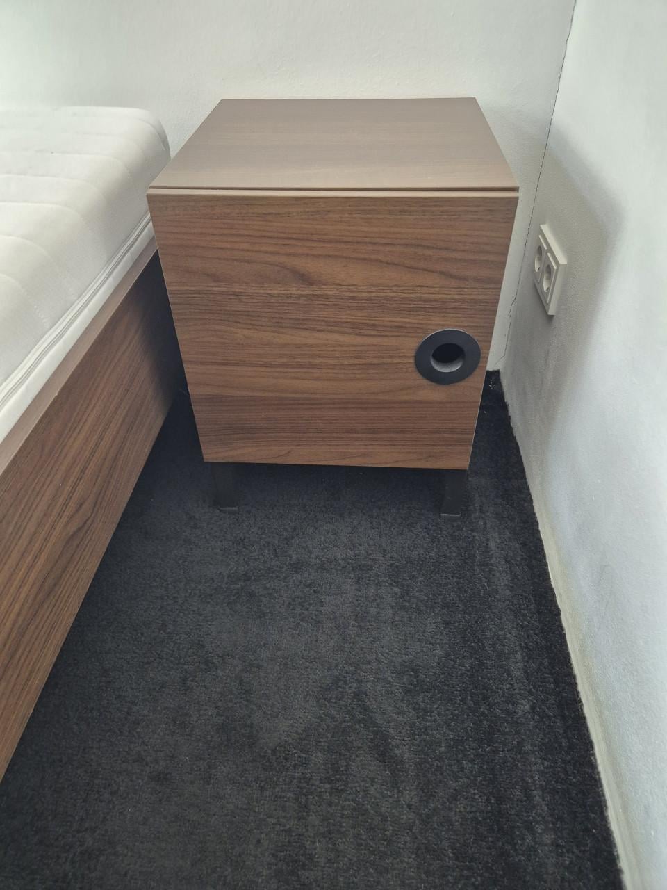 Tweepersoonsledikant met matras