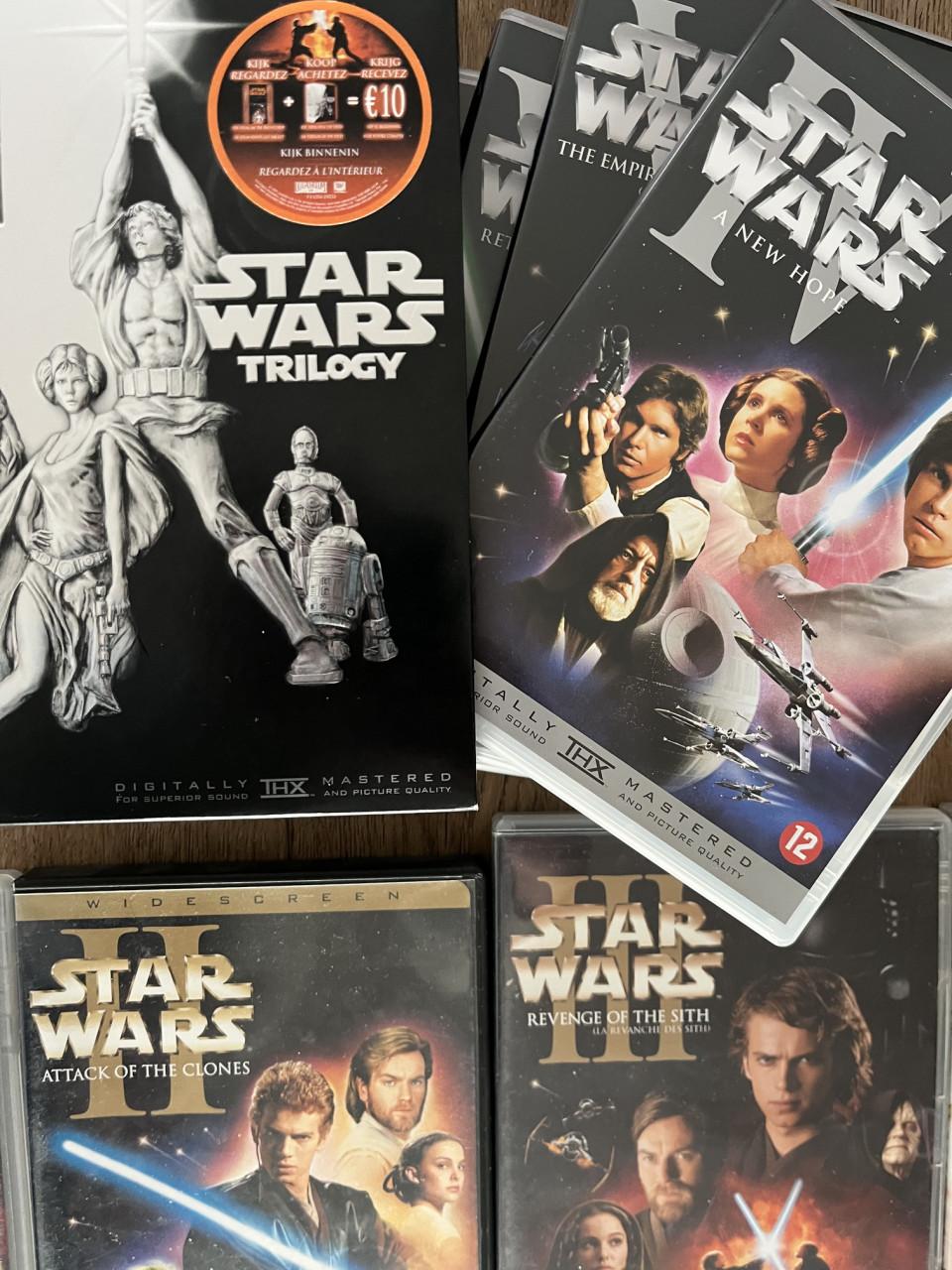 DVD-collectie – Star Wars, LOTR, Tarantino, oorlog & meer