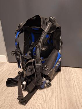 Cressi air travel trimvest met geïntegreerde loodpockets maat xs