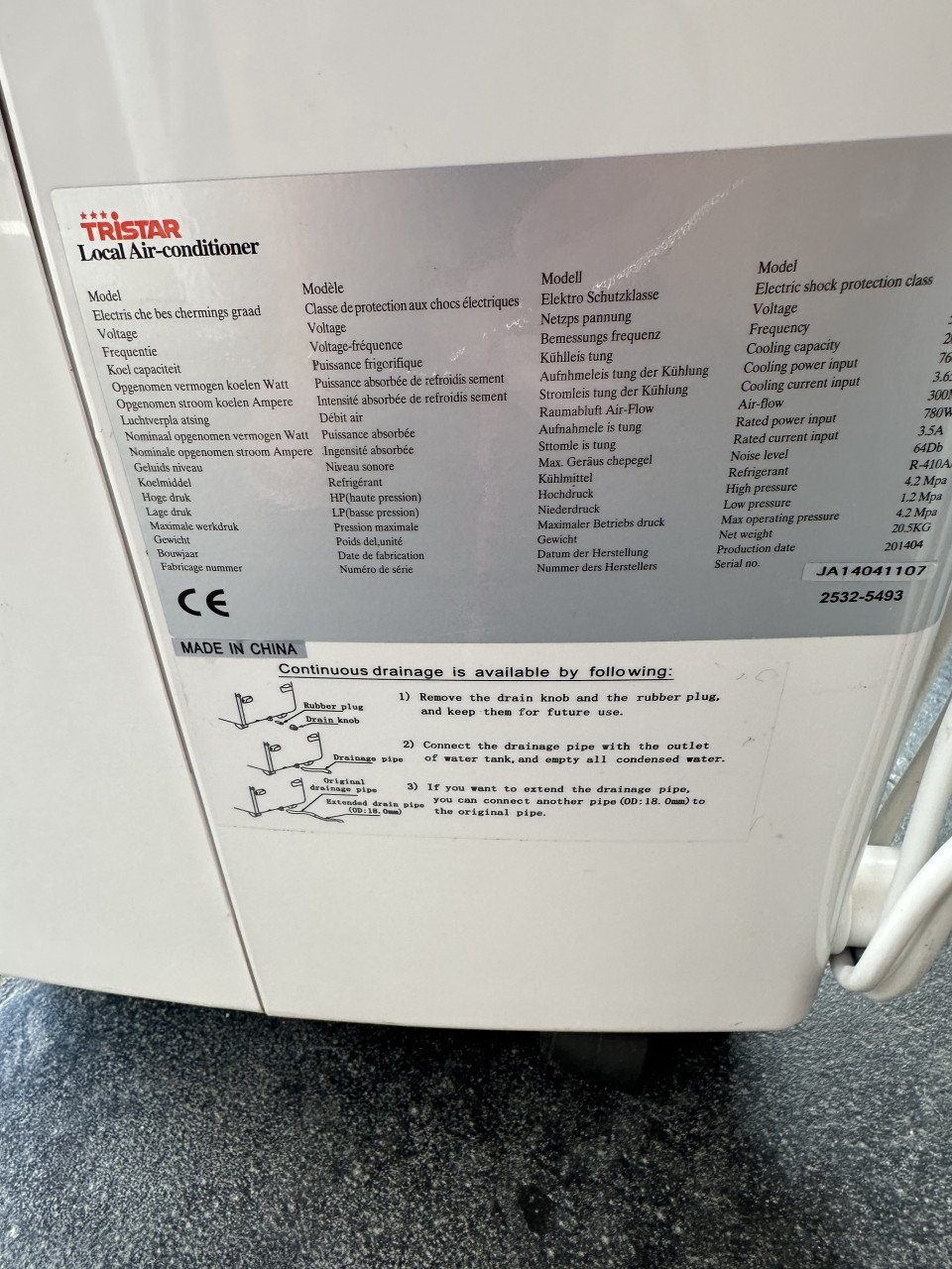 Mobiele airco