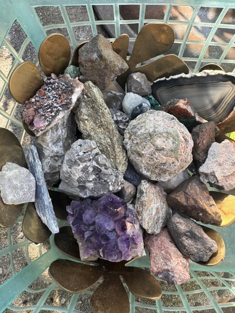 Verzameling edelstenen