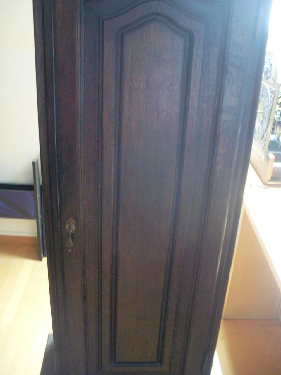 Houten staande klok