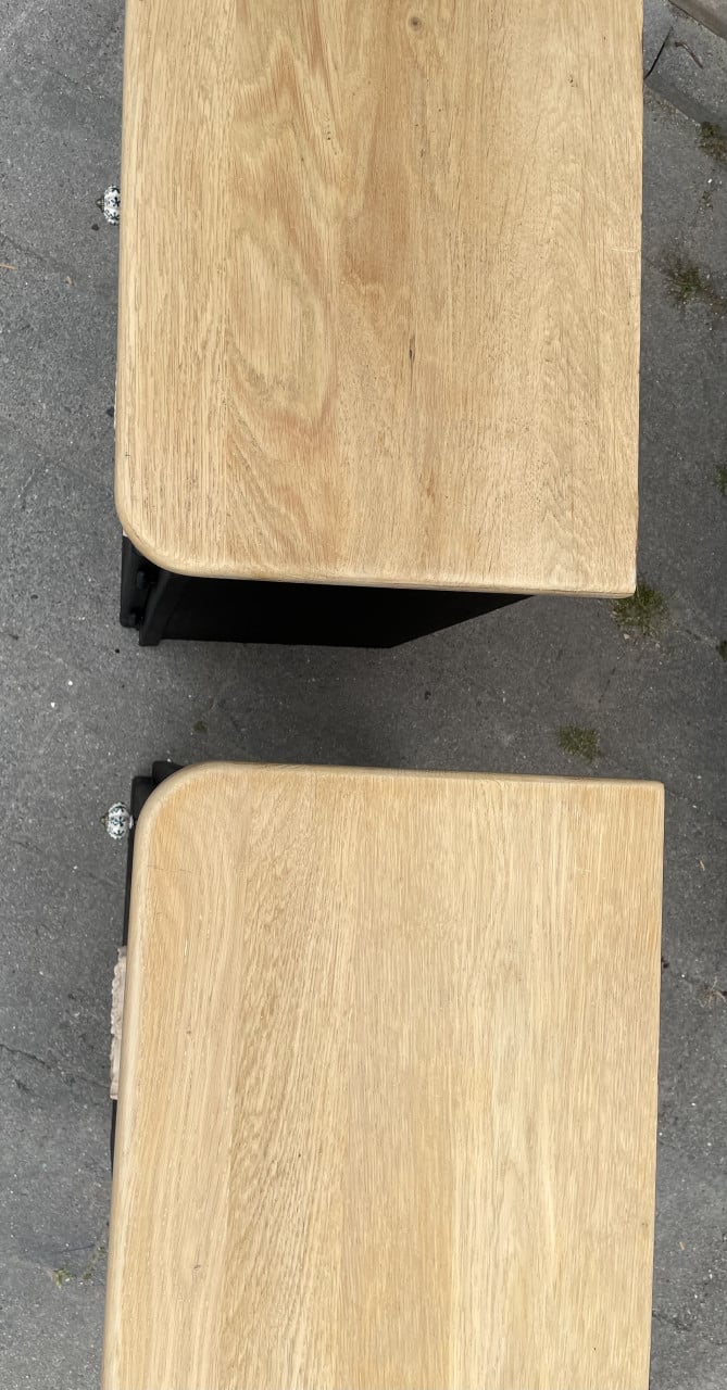 Te koop set van 2 unieke Nachtkastjes