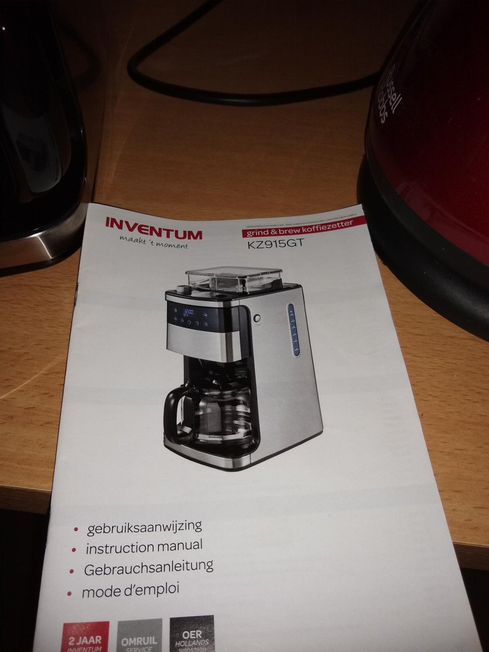 Bonen ,en filter koffie zetter