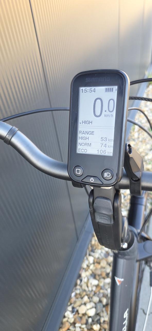 Zeer nette Stella Livorno Frost Blue MDS 53cm,  500Wh middenmotor