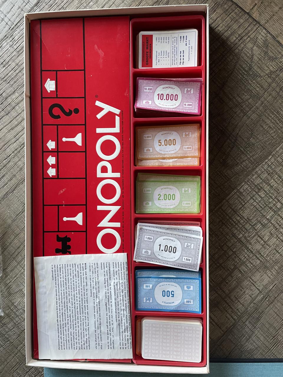 Monopoliespel vintage